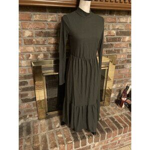 ophelia roe dress Long Sleeve Green Size Small NWT Romantic